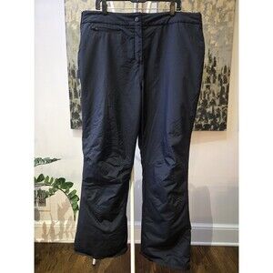 Obermeyer Sugarbush Stretch Pants Womens 18 Regular Black Fit Ski Snow 31 Inseam